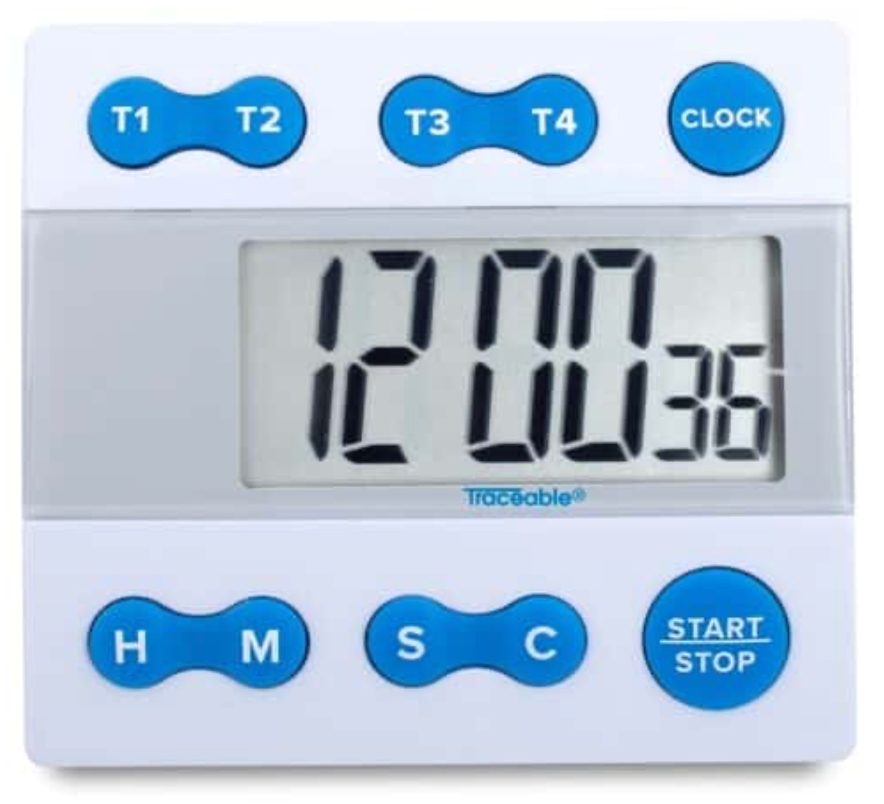 Timer, 4 Channel, Large Digit High Decibel Alarm