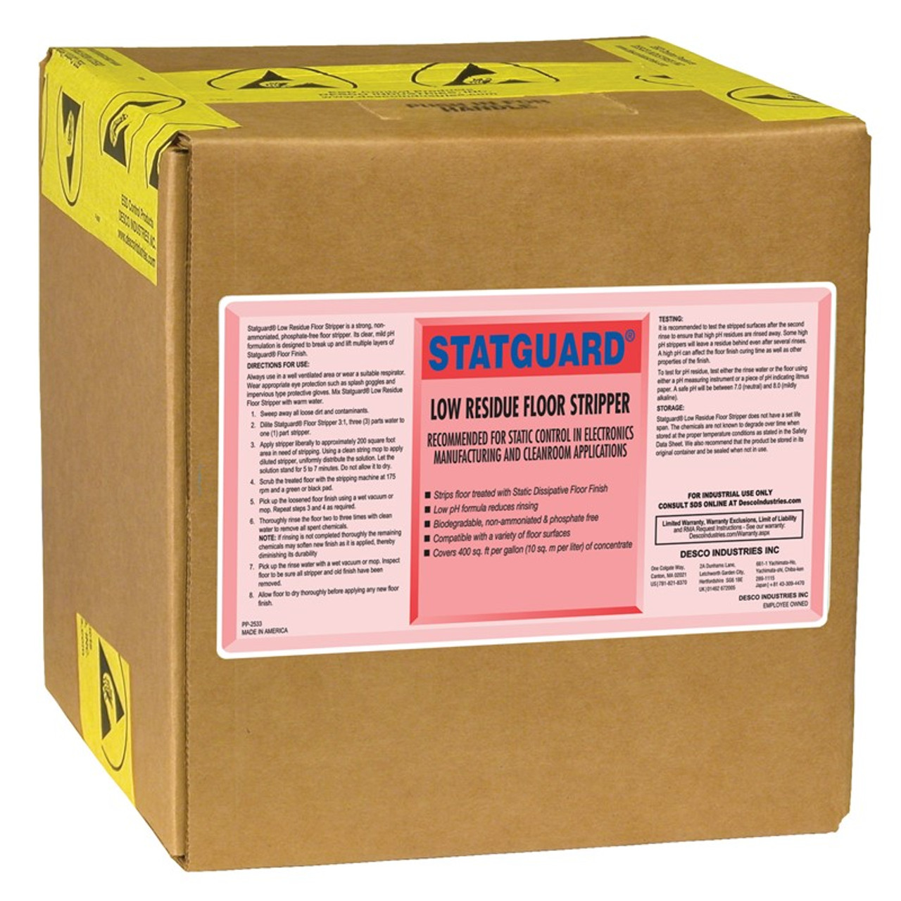 Statguard® Low Residue Floor Stripper