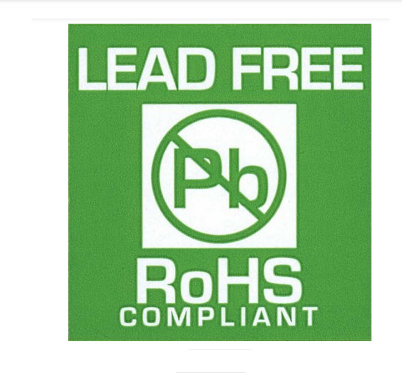 Label, RoHS Attention