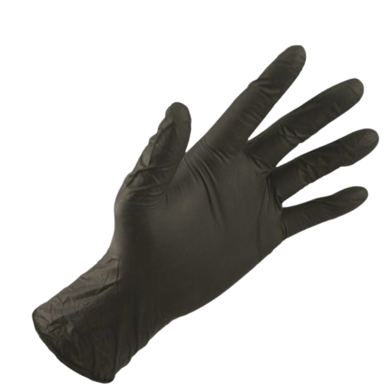 Gloves, Black Nitrile, Powder Free, Boxed, Non Sterile