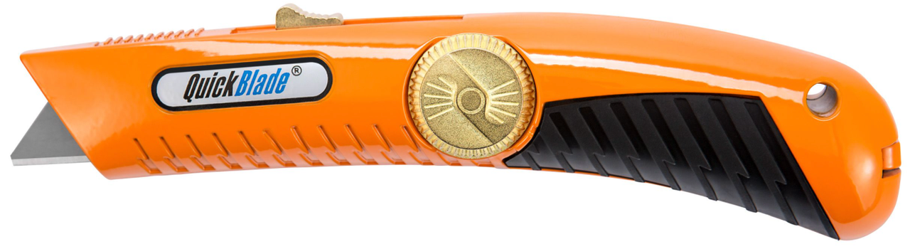 Allway Tools Self-Retracting Safety Utility Knife ARK-B7 - 6 Blades Included