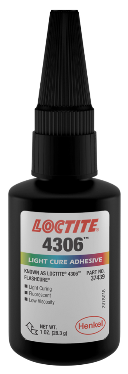 Loctite, Light Cure Acrylic Adhesive,  4306 Loctite, Light Cure Acrylic Adhesive,  4306