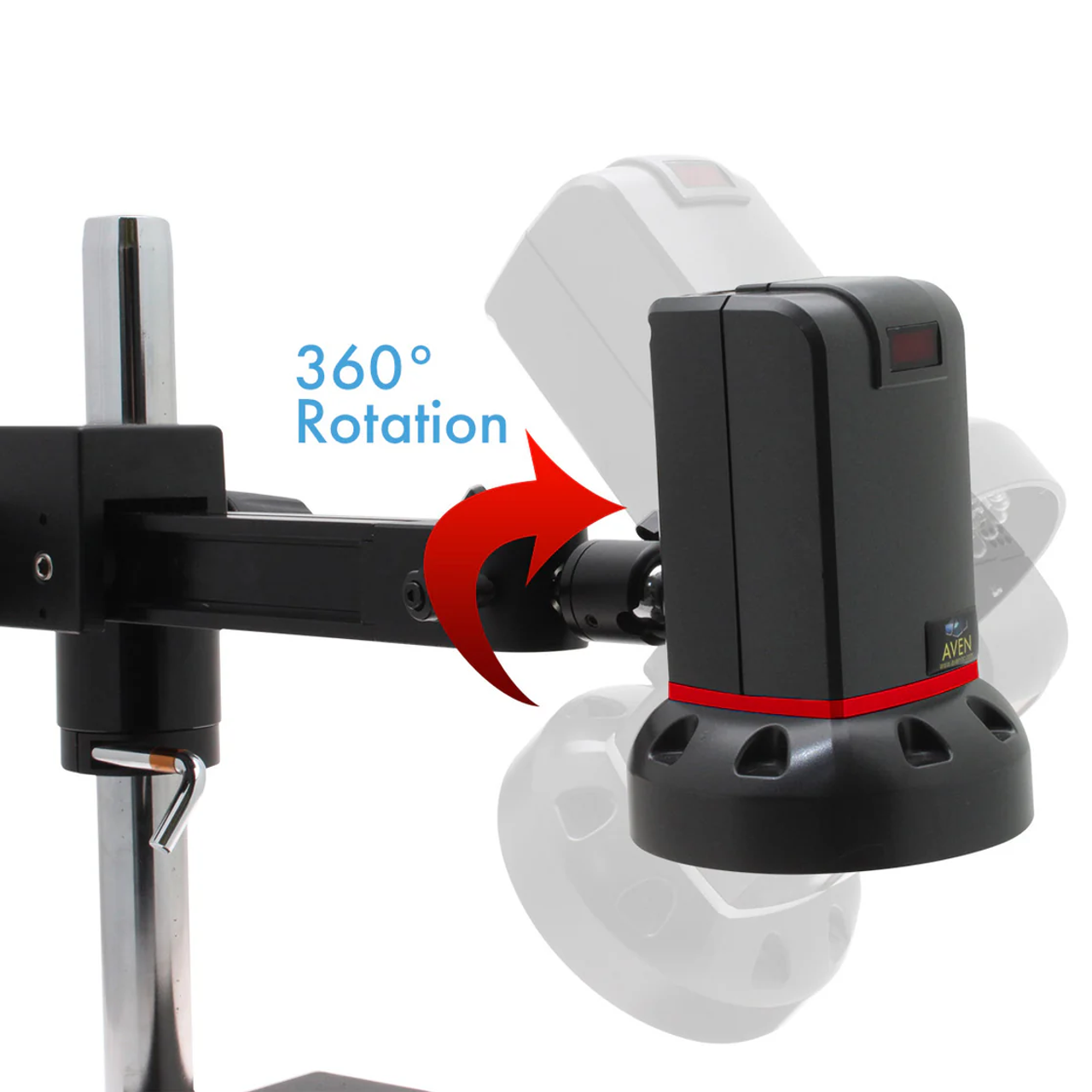 Digital Microscope Cyclops 4K Ultra HD (13x-140x) With Ultra Glide Stand