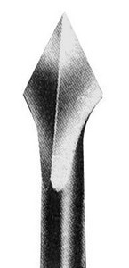 MicroLance Tip, Ultra Sharp, Straight, Micro Tool, Stainless Steel