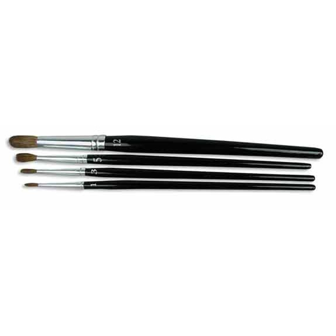 Brushes, Camel Hair, Round