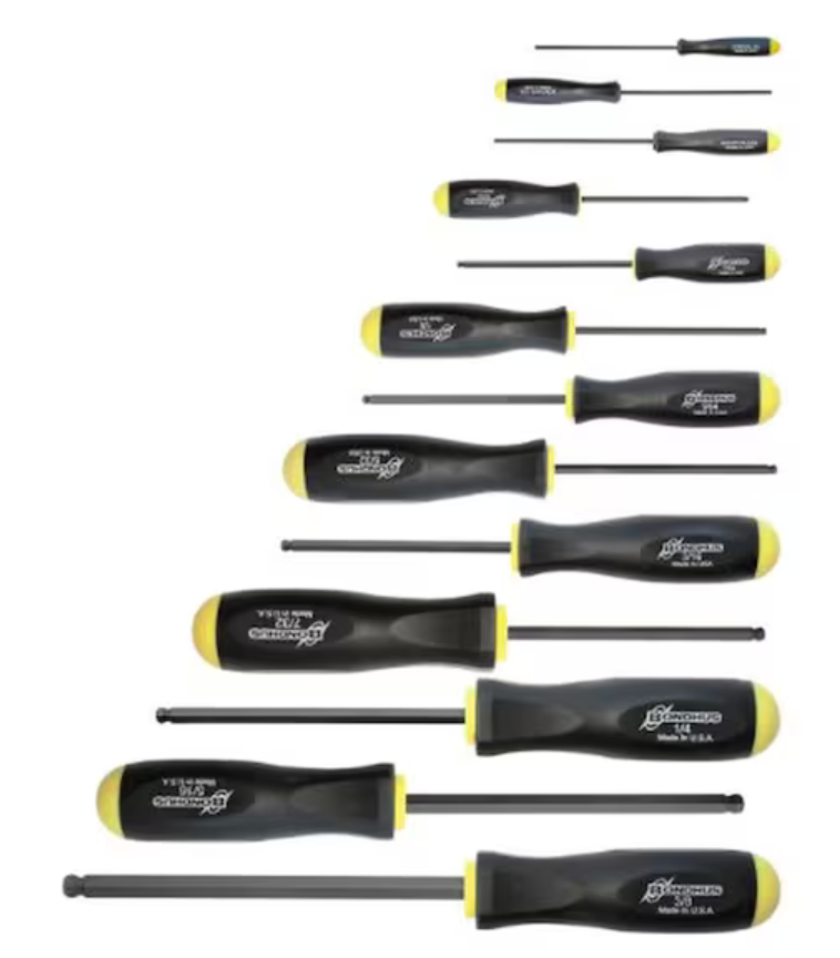 Standard Ball End, Long, Hex Drive Screwdriver, ProGuard™ Finish