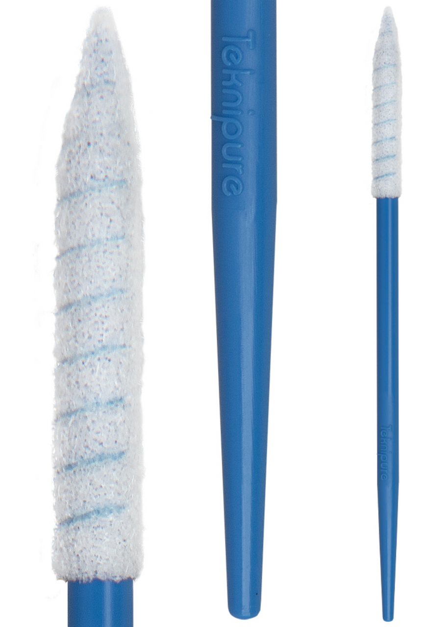 Pointed Spiral Foam Dual End Swab, 2.721″ (6.91 cm)