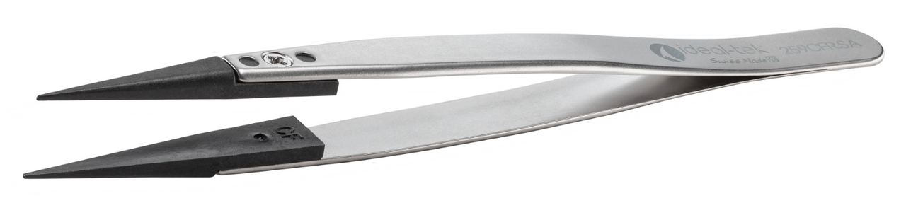 Tweezer, Replaceable Tips, Carbon Fiber, 259CFR.SA
