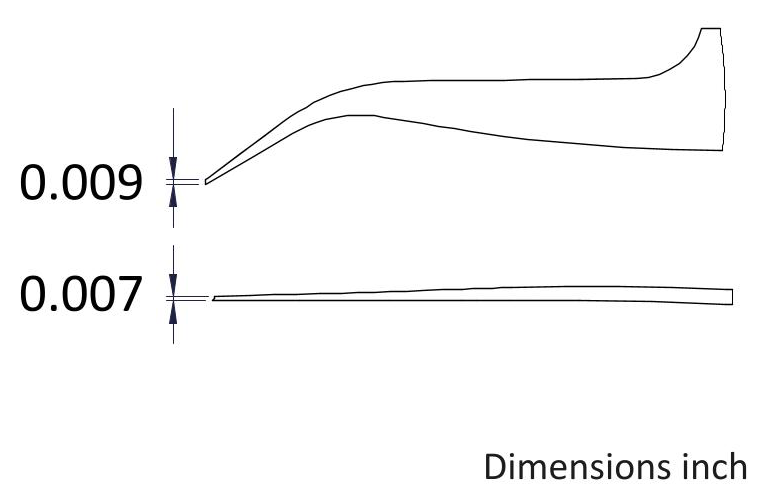 Reverse Action Tweezers - Anti-Acid/Anti-Mag SS - Tips: Curved, Fine. OAL: 115mm - 4.53"