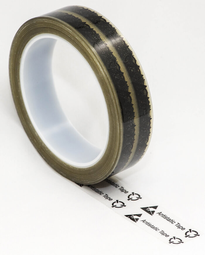 Tape, Anti-Static Cellophane Cleanroom Tape with printed ESD Symbol