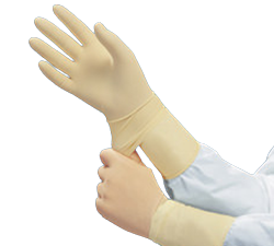 Gloves, Latex,Powder Free,Bagged,Hand Specific