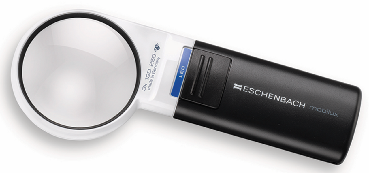 Illuminated Hand-Held Magnifiers, Mobilux LED