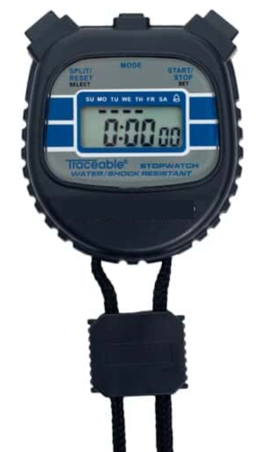 Water-Resistant/Shock-Resistant Digital Stopwatch