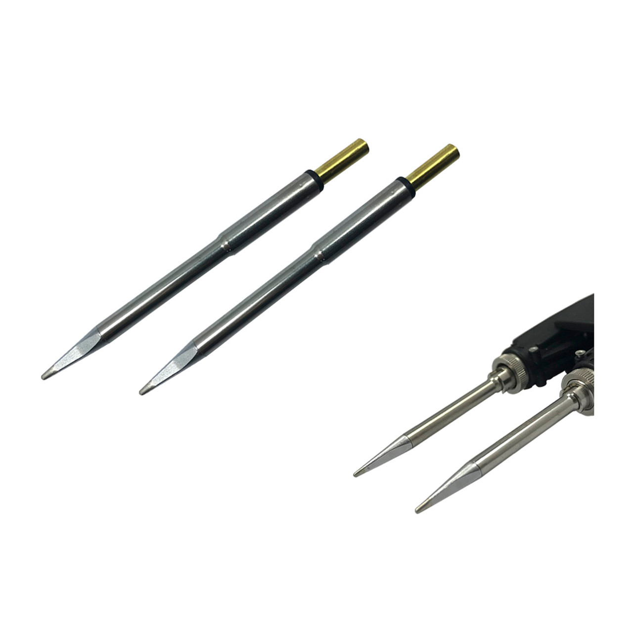 PTTC Solder Tweezer Cartridge, Blade, 1.27 mm (0.05"), 600 Series
