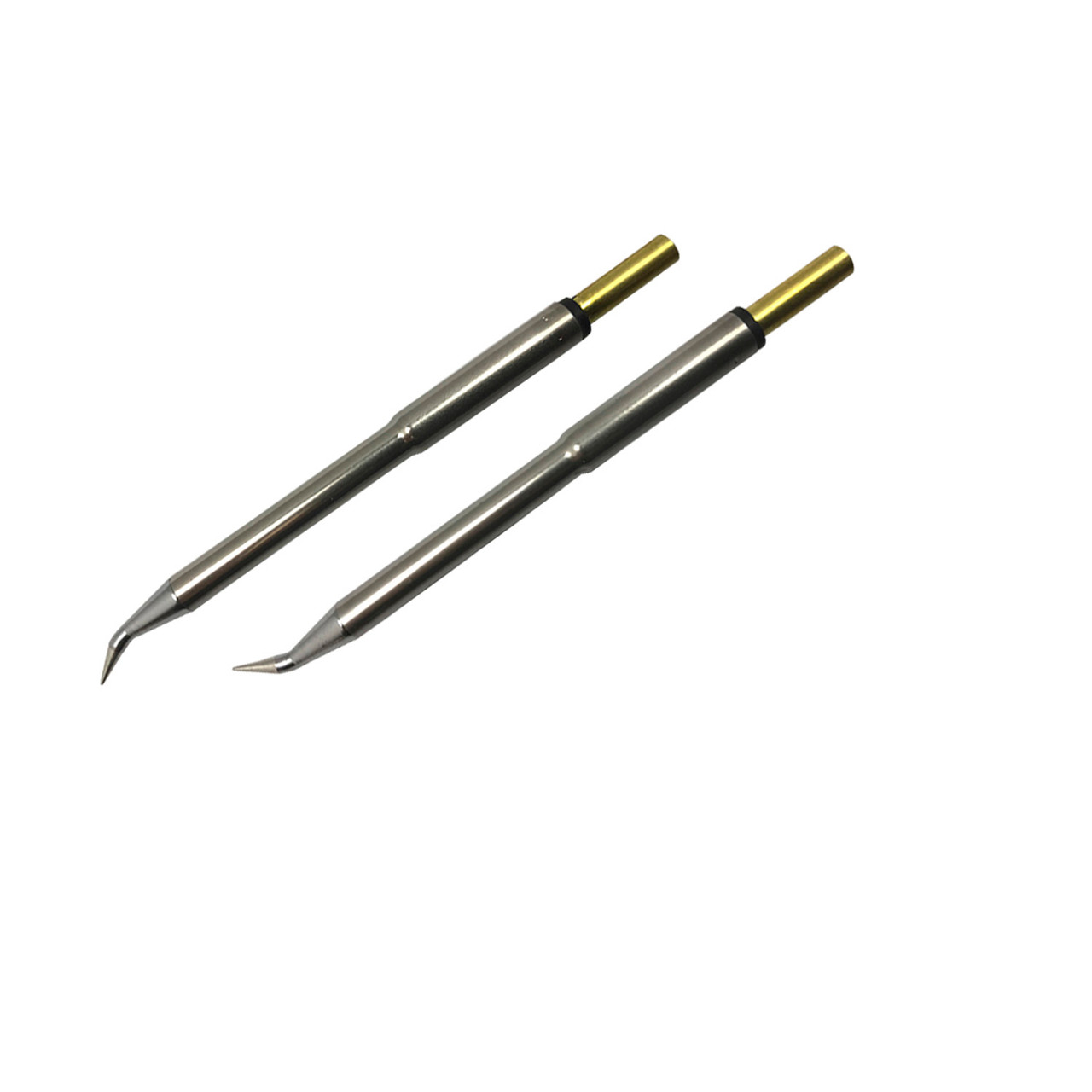 PTTC Solder Tweezer Cartridge, Bent 30°, 0.4 mm (0.016"), 800 Series