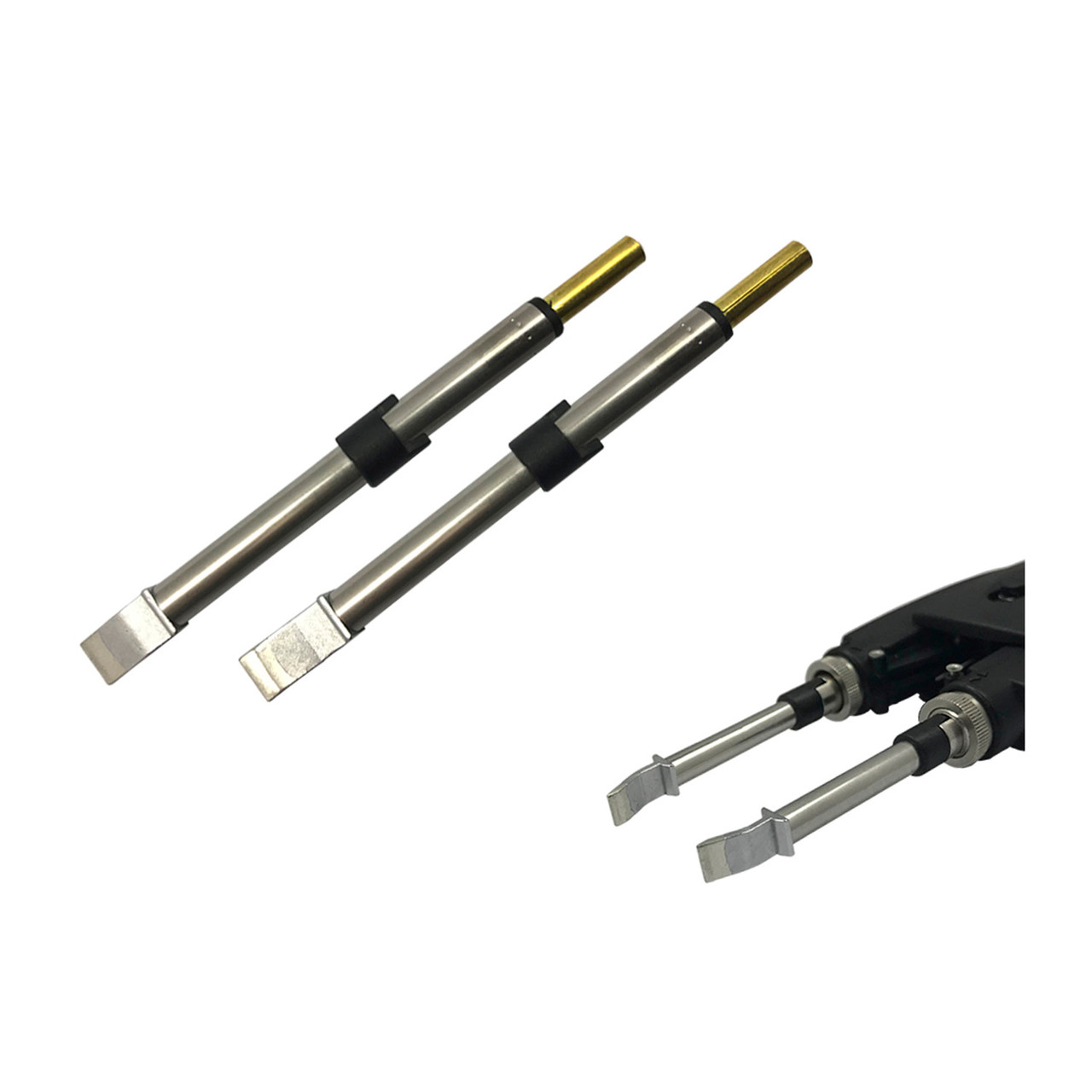 PTTC Solder Tweezer Cartridge, Blade, 6.35 mm (0.25"), 800 Series