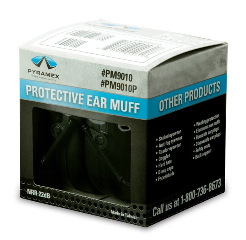 Passive Earmuffs, PM90 Series, NRR 24dB