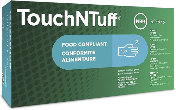 Glove, Nitrile, TNT 92-600, Boxed, 100/pk