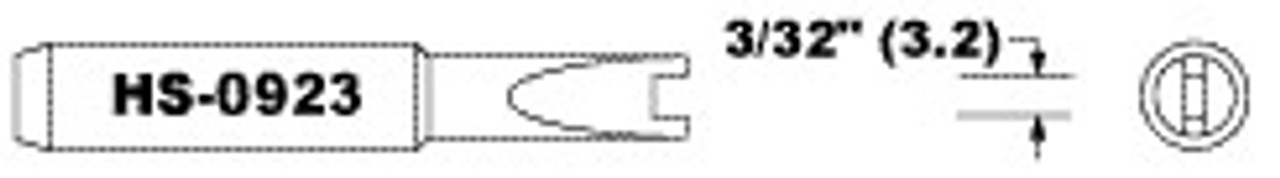 Solder Tip,HS-Series, 900-T-RPlato Products Inc.