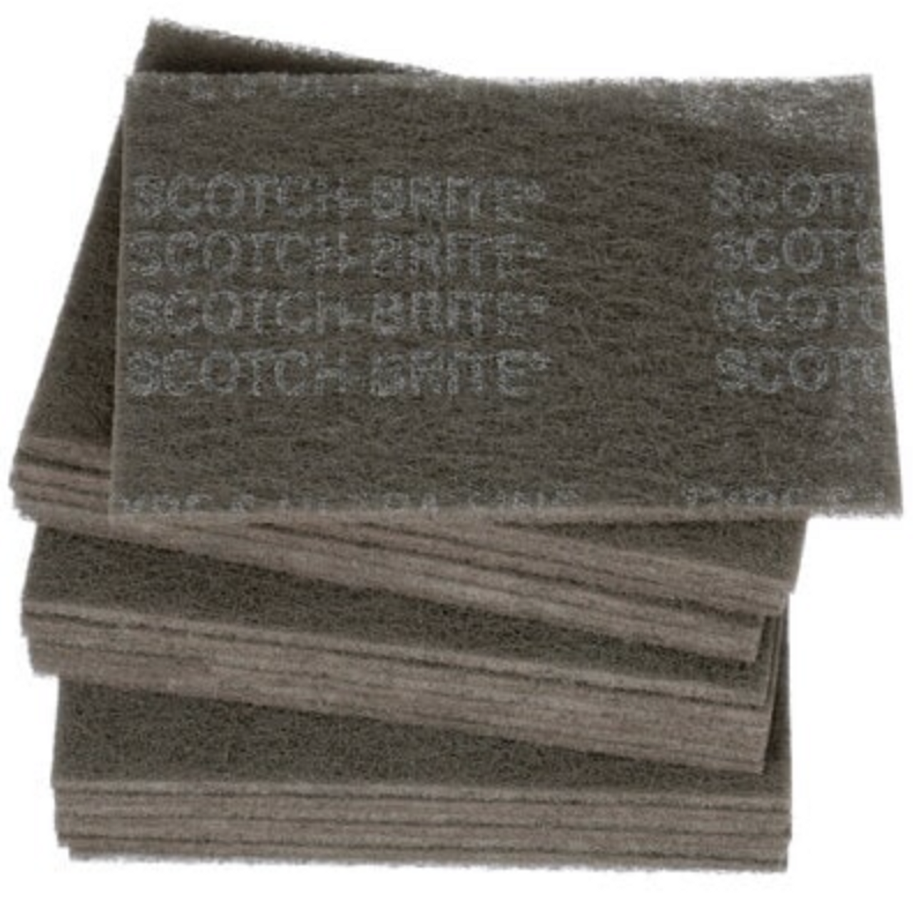Wiper, Scotch-Brite™ Hand Pad 7448, HP-HP, SiC Ultra Fine, Gray, 9" x 6"