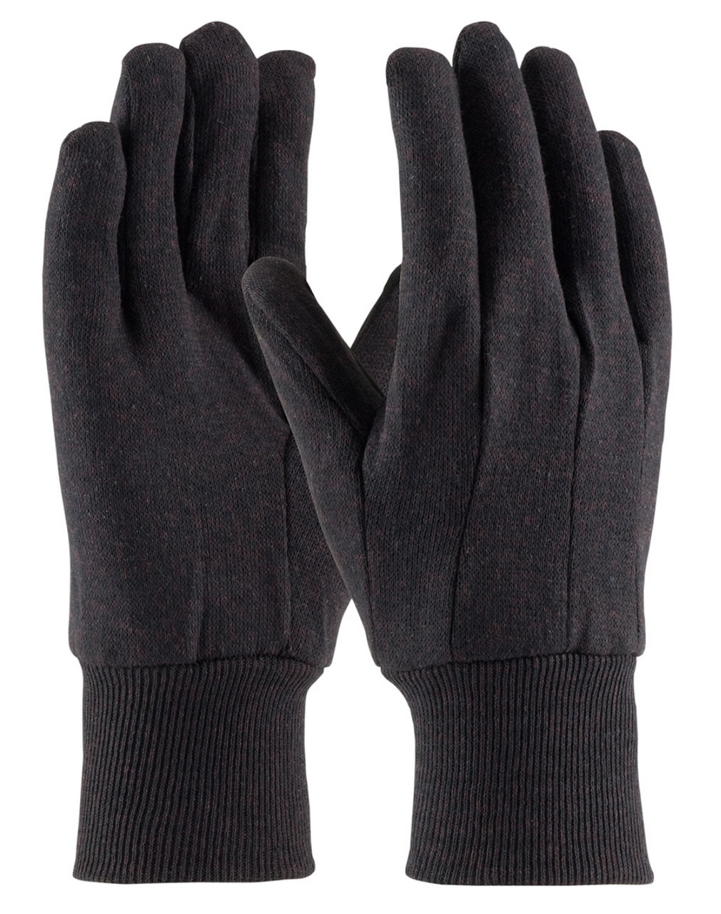 Gloves, Brown Jersey, Men's