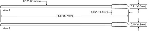 Swab, Sealed Polyester Swab, Sealed Polyester