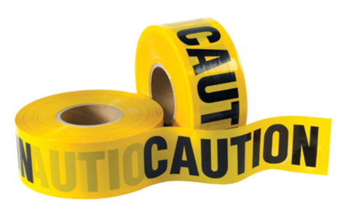 Barricade Tape, 3" x 1000'
