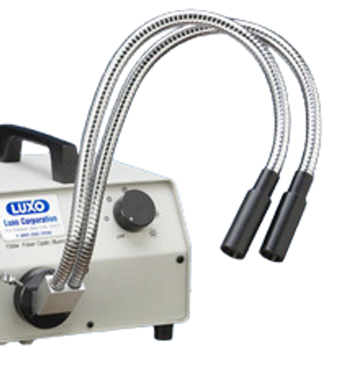 Fiber optic light guides, Dual Gooseneck Fiber optic light guides, Dual Gooseneck