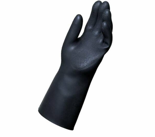 Gloves, Chem-Ply N-540, Unsupported Neoprene, Flat Cuff, Z-grip Gloves, Chem-Ply N-540, Unsupported Neoprene, Flat Cuff, Z-grip