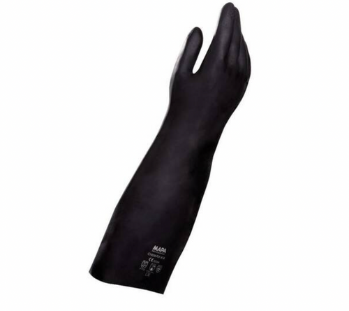 Gloves, Chem-Ply N-730, Unsupported Neoprene, Flat Cuff, Z-grip Gloves, Chem-Ply N-730, Unsupported Neoprene, Flat Cuff, Z-grip