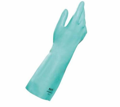Gloves, StanSolv A-14, Unsupported Nitrile, Flat Cuff, Z-grip Gloves, StanSolv A-14, Unsupported Nitrile, Flat Cuff, Z-grip