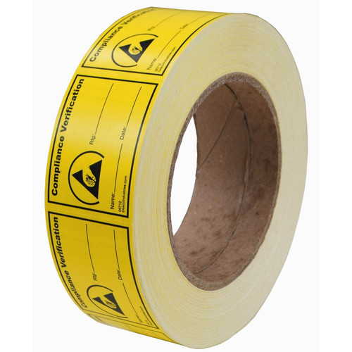 Label, Compliance Verification, 1.5" x 2",1000/rl Label, Compliance Verification, 1.5" x 2",1000/rl