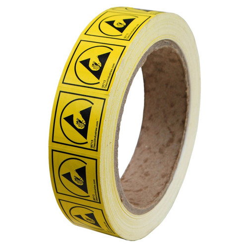 Label, ESD Protective Symbol, 1" x 1" Label, ESD Protective Symbol, 1" x 1"