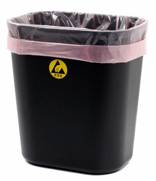 Trash Can, Conductive Waste Trash Can, Conductive Waste
