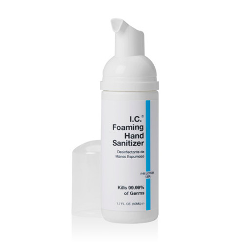 Foaming Hand Sanitizer, I.C. Barrier, 50ml Airless Pump Foaming Hand Sanitizer, I.C. Barrier, 50ml Airless Pump