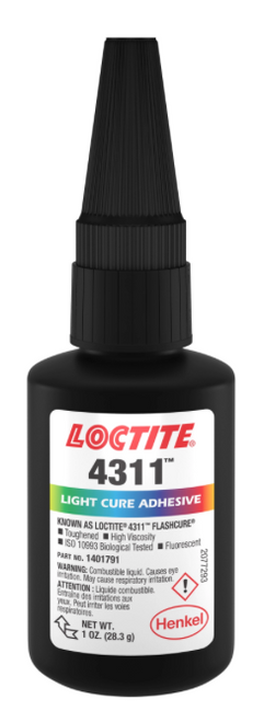 Loctite, Light Cure Adhesive, 4311 Loctite, Light Cure Adhesive, 4311