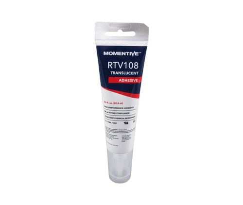 Momentive RTV108 Adhesive/Sealant Clear Paste 2.8 oz Tube Momentive RTV108 Adhesive/Sealant Clear Paste 2.8 oz Tube
