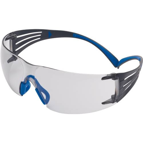 3M™ SecureFit™ Safety Glasses,Blue/Gray, Clear Scotchgard™ Anti-fog Lens, 20 EA/Case 3M™ SecureFit™ Safety Glasses,Blue/Gray, Clear Scotchgard™ Anti-fog Lens, 20 EA/Case