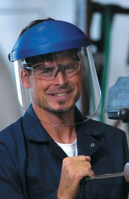 3M™ Clear Polycarbonate Faceshield WP96,Molded,10/cs 3M™ Clear Polycarbonate Faceshield WP96,Molded,10/cs
