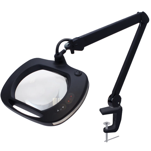 Mighty Vue™ Pro 5 Diopter (2.25x) Magnifying Lamp With Color Temperature Controls - ESD Safe Mighty Vue™ Pro 5 Diopter (2.25x) Magnifying Lamp With Color Temperature Controls - ESD Safe