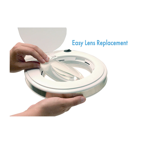ProVue™ Solas Magnifying Lamp XL58 With Interchangeable 8-Diopter Lens (3x) ProVue™ Solas Magnifying Lamp XL58 With Interchangeable 8-Diopter Lens (3x)