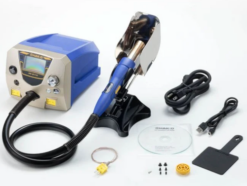 FR-410 High Power Desoldering Station with Gun-Style Desoldering Tool FR-410 High Power Desoldering Station with Gun-Style Desoldering Tool