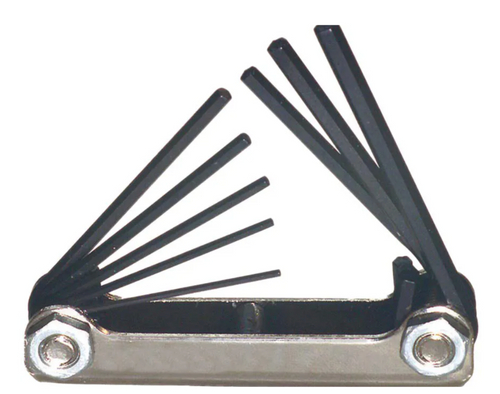 Folding Hex Key Set, 8 pc SAE Folding Hex Key Set, 8 pc SAE