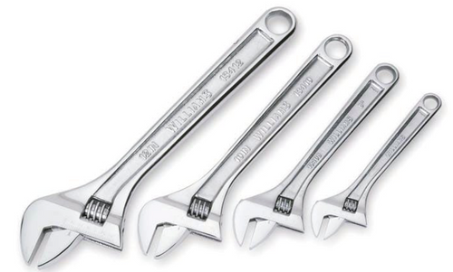 Adjustable Wrench Set and Individual Wrenches Adjustable Wrench Set and Individual Wrenches