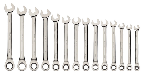 Combination Ratcheting Wrenches, Metric Combination Ratcheting Wrenches, Metric