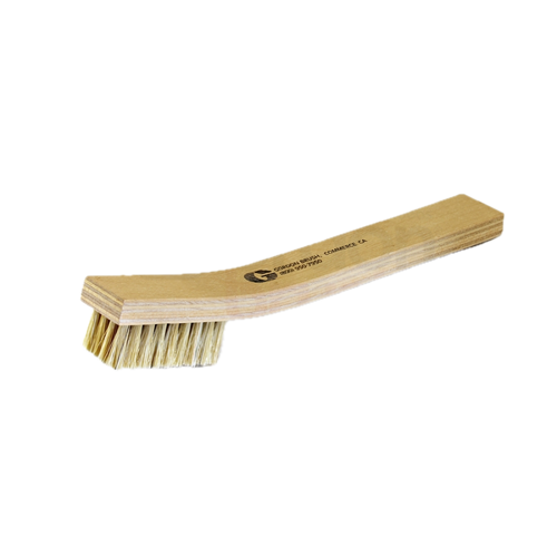 Scratch Brush, Hog Bristle and Plywood Handle, 12/pk Scratch Brush, Hog Bristle and Plywood Handle, 12/pk