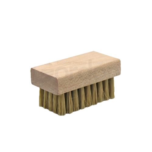 Scrub Brush, Hog Bristle, Wood Block, 2-1/2" x 1-3/8", 12/pk Scrub Brush, Hog Bristle, Wood Block, 2-1/2" x 1-3/8", 12/pk