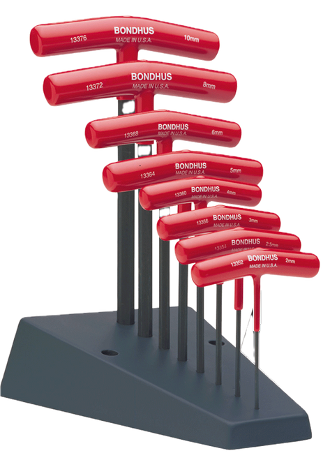 Hex End T-Handle Singles, ProGuard™ Finish, Metric Hex End T-Handle Singles, ProGuard™ Finish, Metric