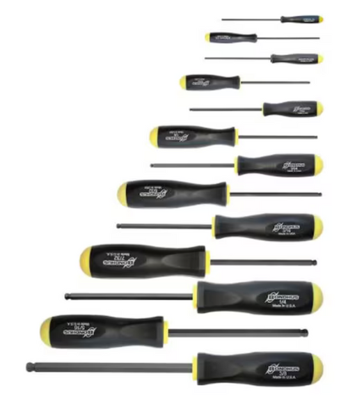 Metric Ball End Hex Drive Screwdriver, ProGuard™ Finish Metric Ball End Hex Drive Screwdriver, ProGuard™ Finish