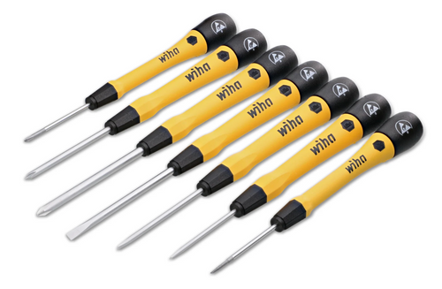 ESD Safe Pico Finish Precision Slotted & Phillips Screwdrivers ESD Safe Pico Finish Precision Slotted & Phillips Screwdrivers
